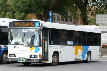 熊本の路線バス その1 熊本市営バス・熊本都市バス